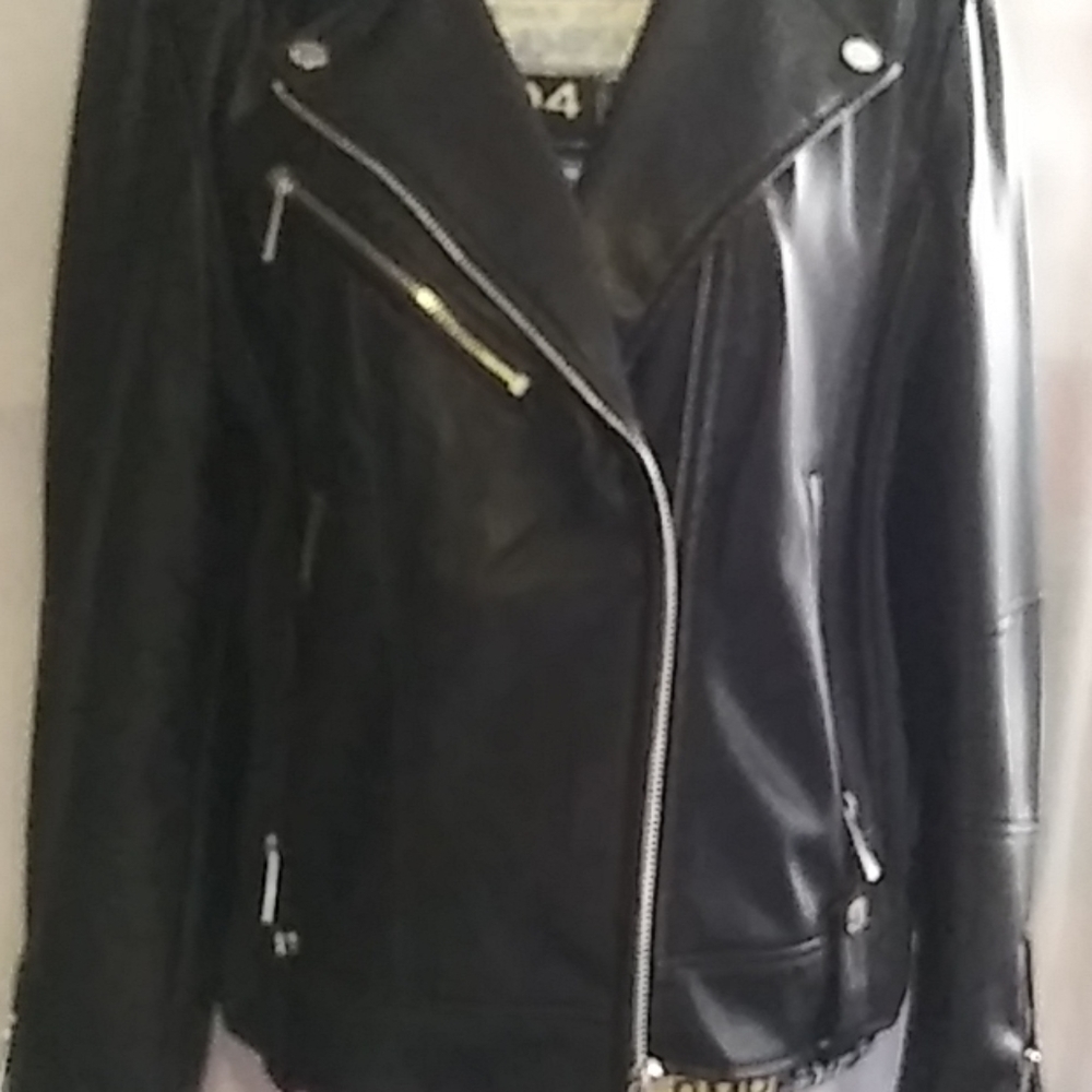 New Authentic Michael Kors Leather Jacket